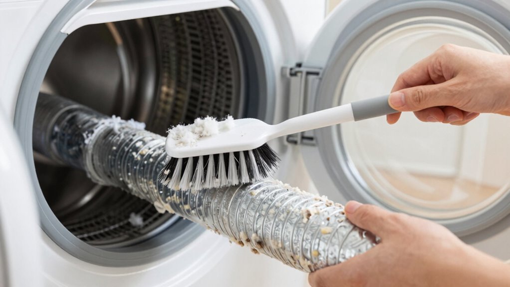 clean unplug brush maintain