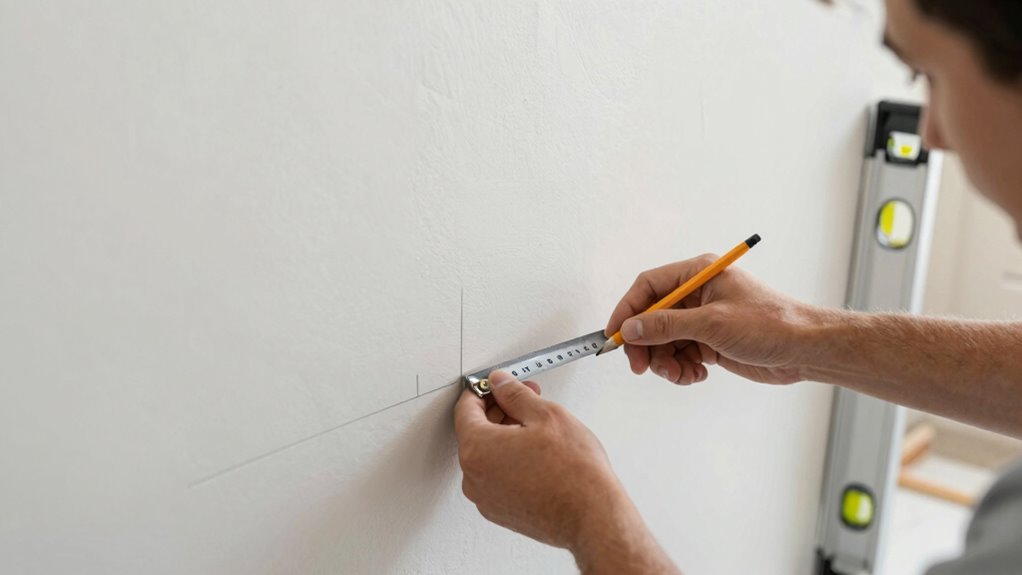 clear walls for accurate measuring