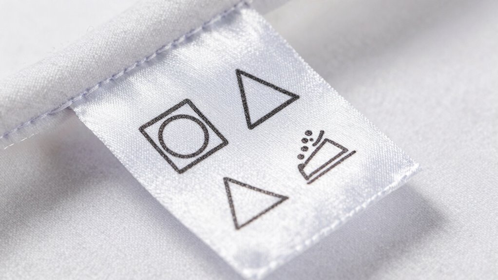 clothing care symbols explained