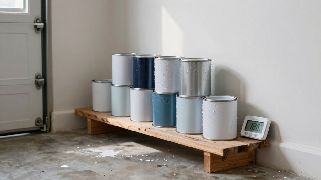 cold damages paint quality