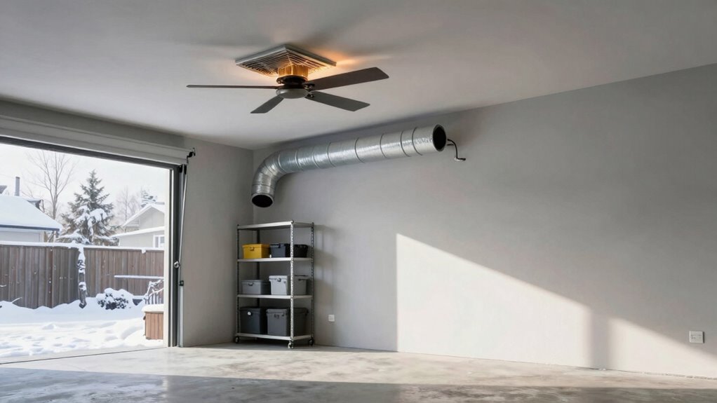 cold weather garage ventilation
