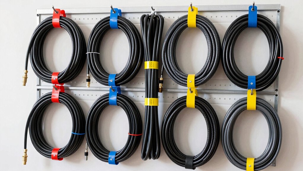 color code and label cords