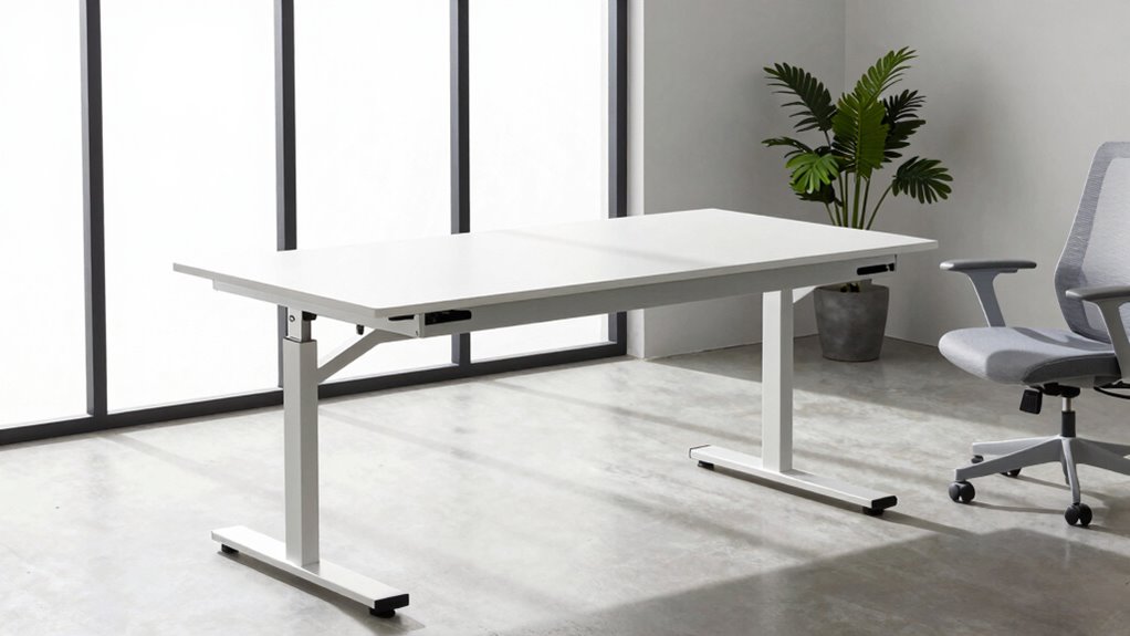 comfortable functional workspace setup