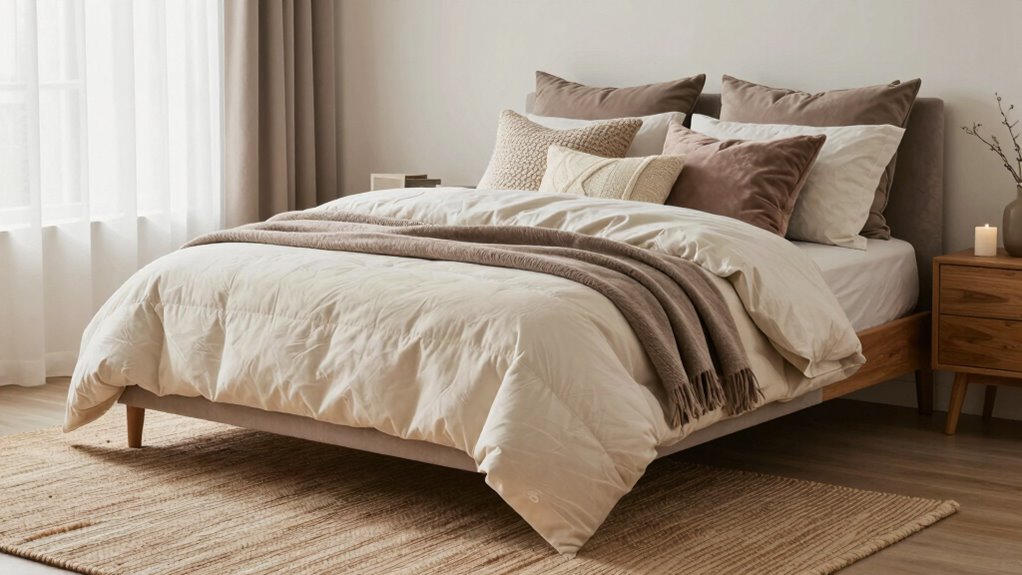 comfortable natural calming textures