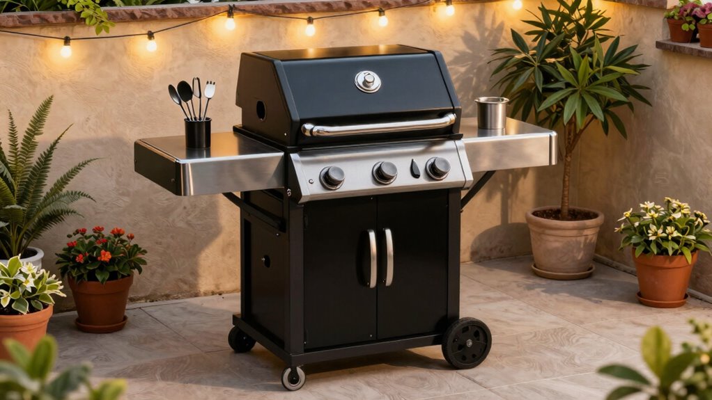 compact functional durable grill