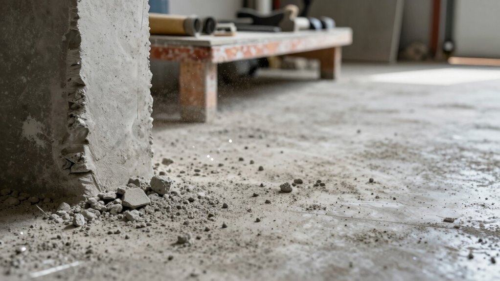 concrete dust generation causes