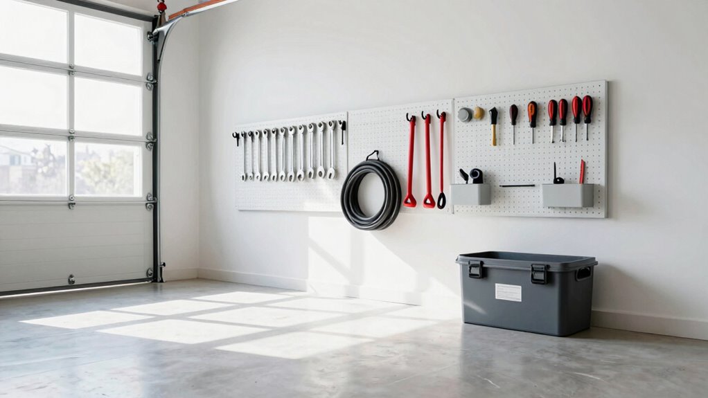 consistent organized garage maintenance