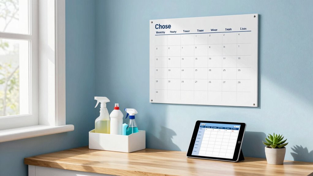 consistent small cleaning habits