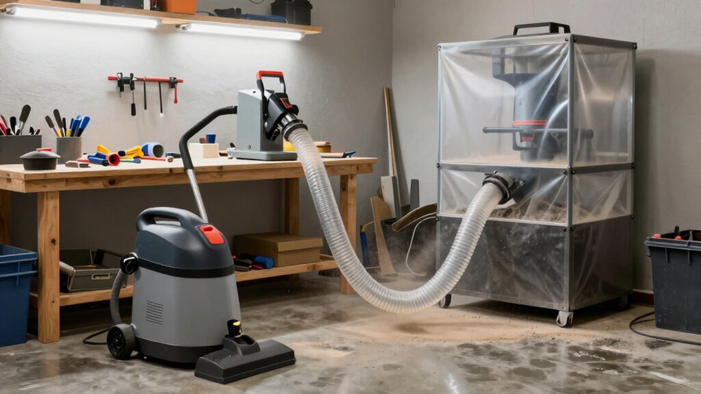 control dust with sealing