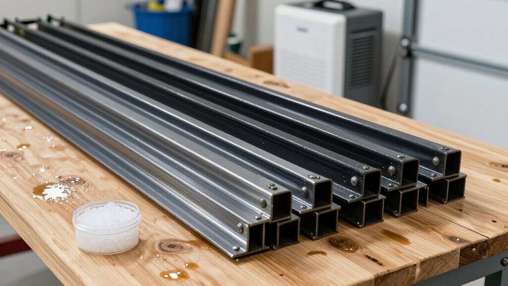 control humidity to prevent rust