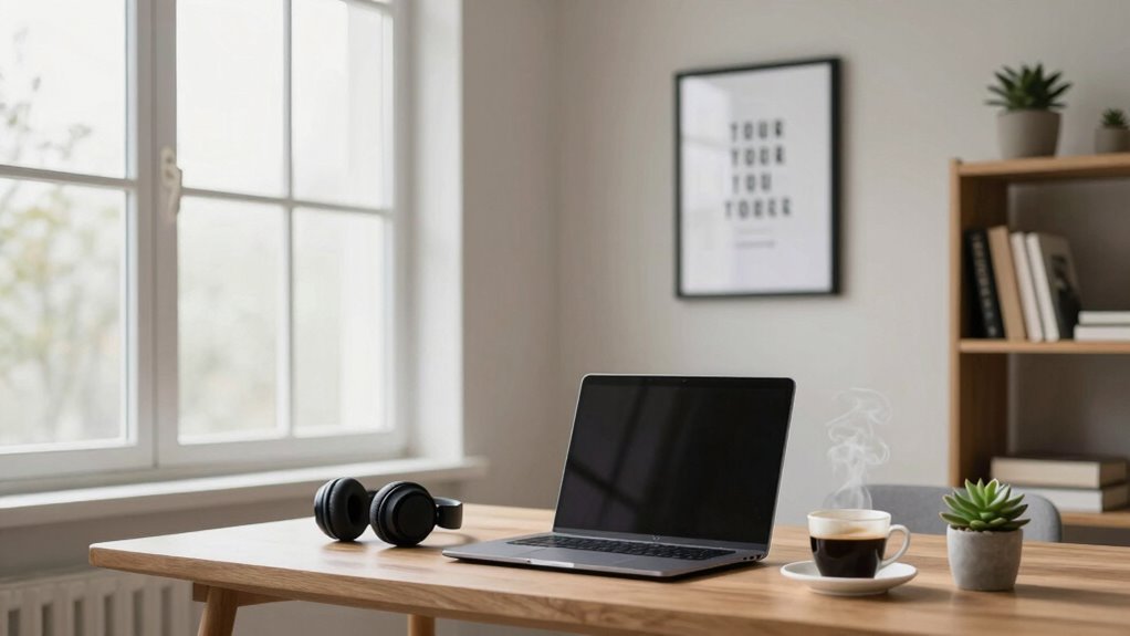 create a focused distraction free environment