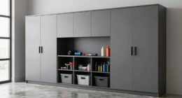 custom garage cabinet design