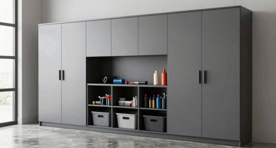 custom garage cabinet design