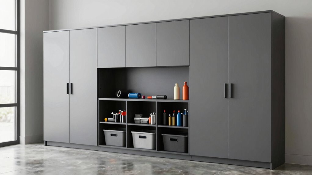 custom garage cabinet design