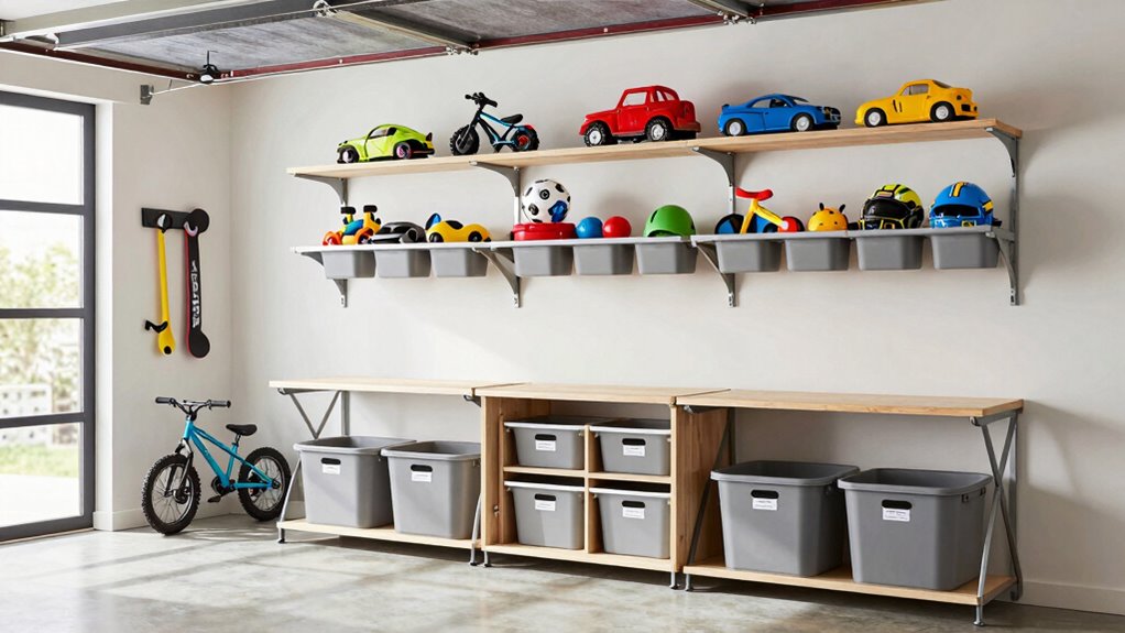 customizable flexible garage storage