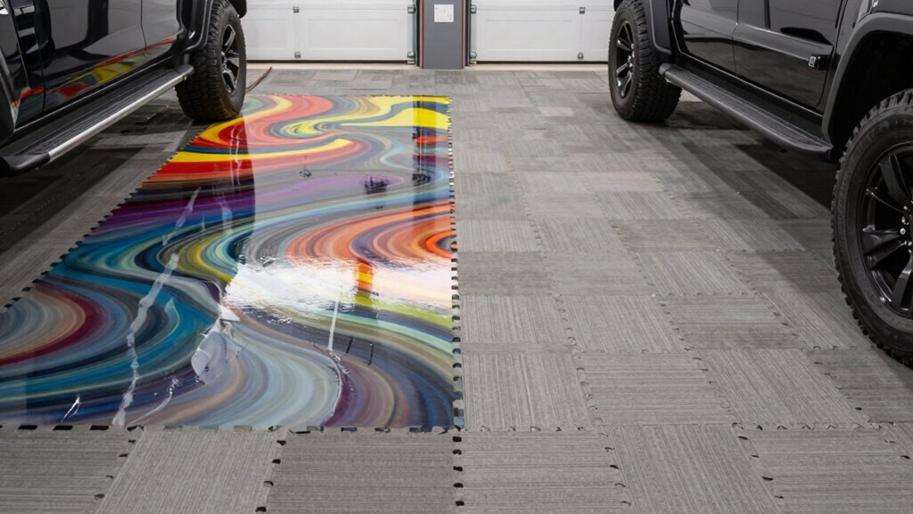customizable garage tile options