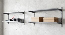 damage free garage wall storage