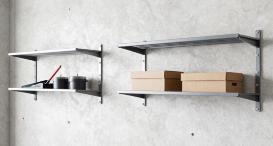 damage free garage wall storage