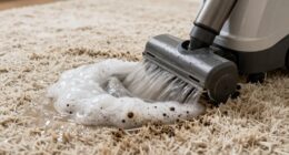 deep carpet cleaning process