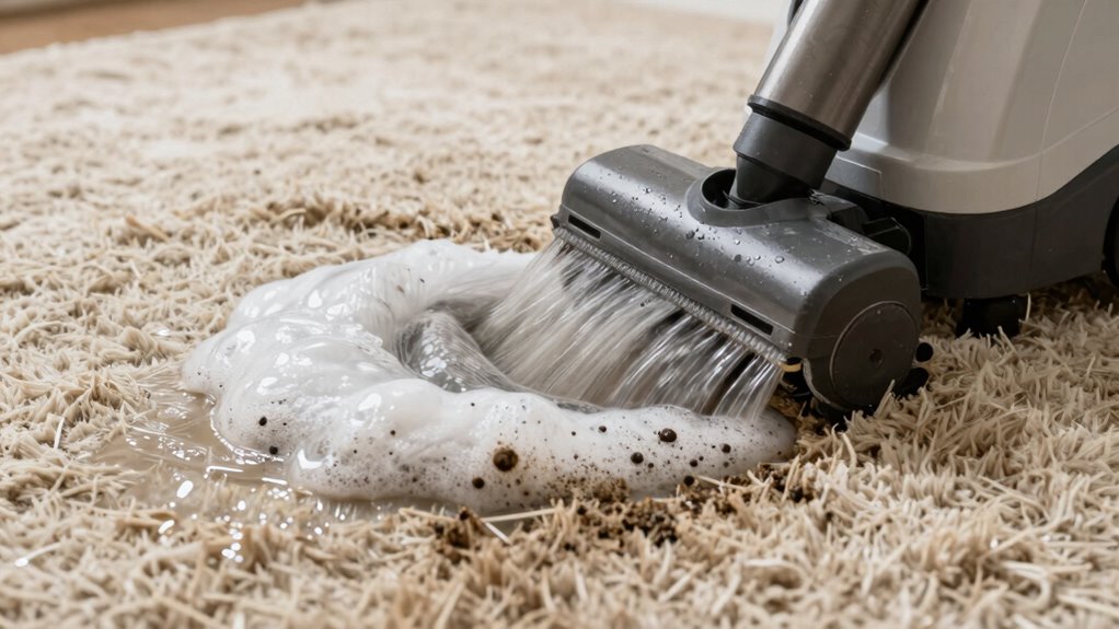 deep carpet cleaning process