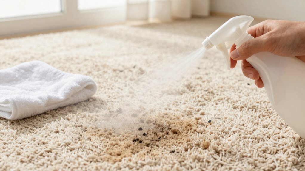 deep cleaning and stain removal