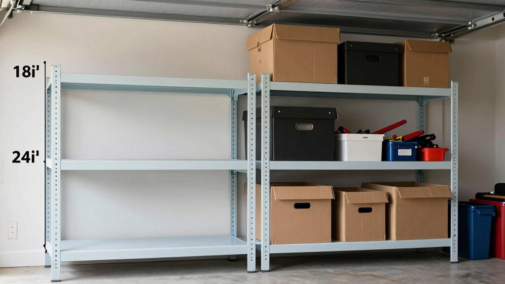 deeper shelves hinder accessibility