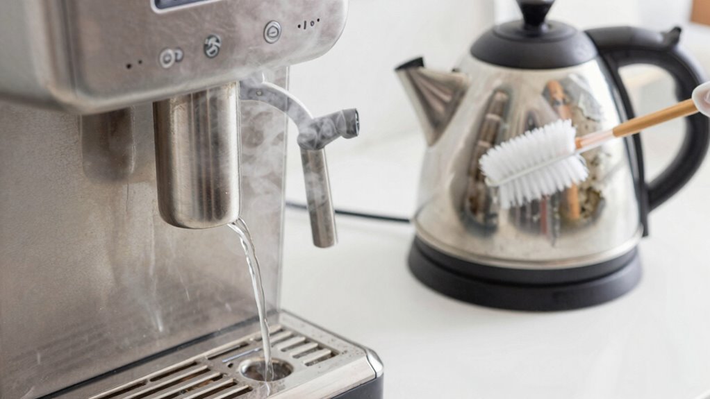 descale regularly for optimal performance