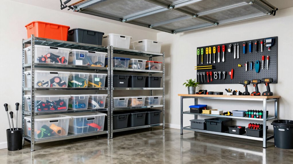 detailed garage organization plan