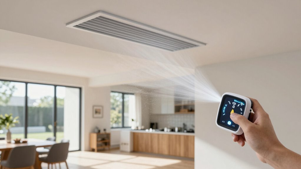 detect poor indoor airflow patterns