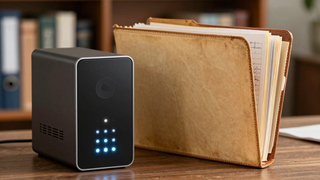 digital and paper backup