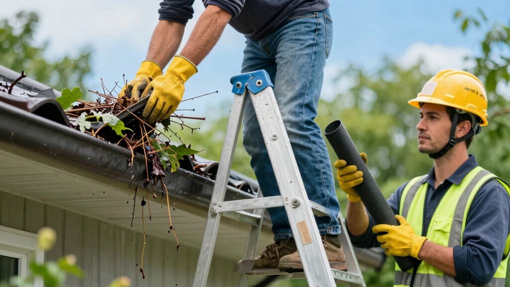 diy vs professional gutter cleaning