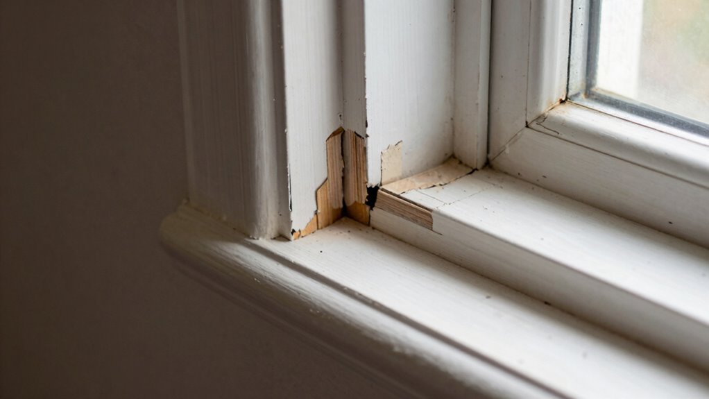 door and window misalignment