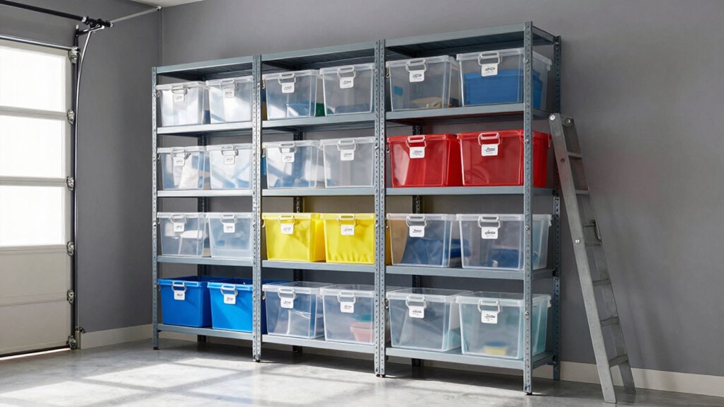 durable adjustable garage shelving