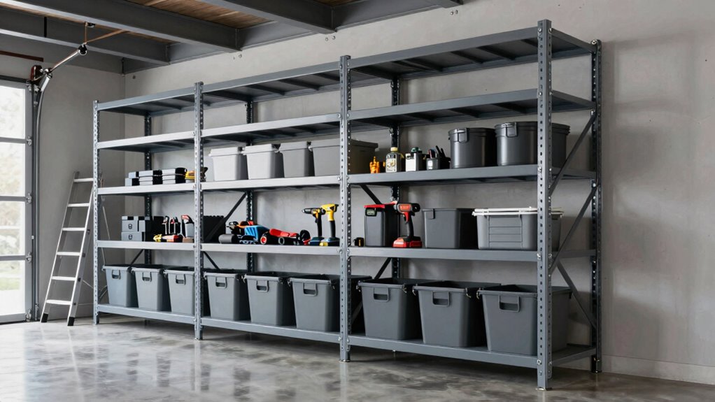 durable adjustable space efficient shelving