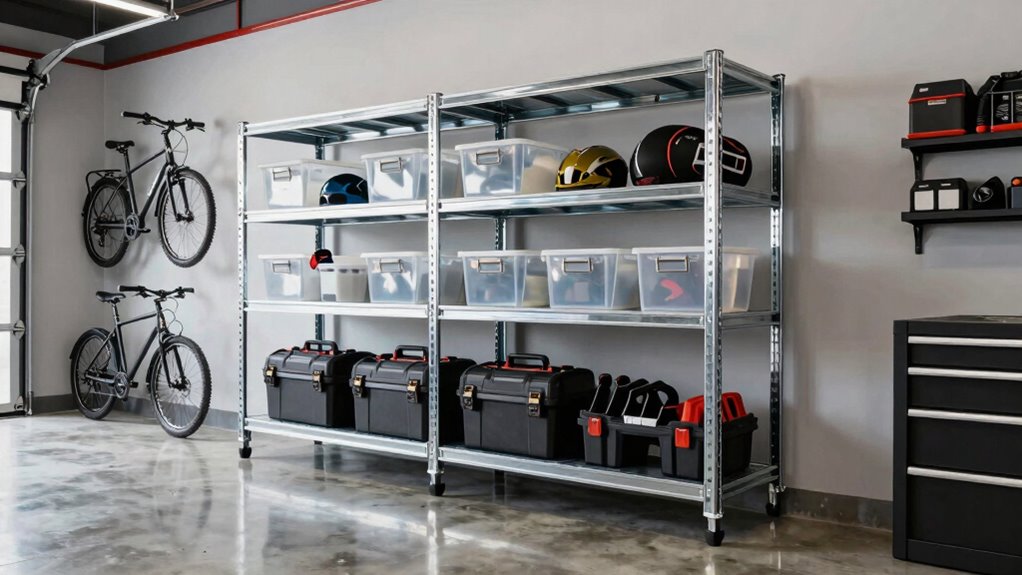 durable adjustable space efficient shelving