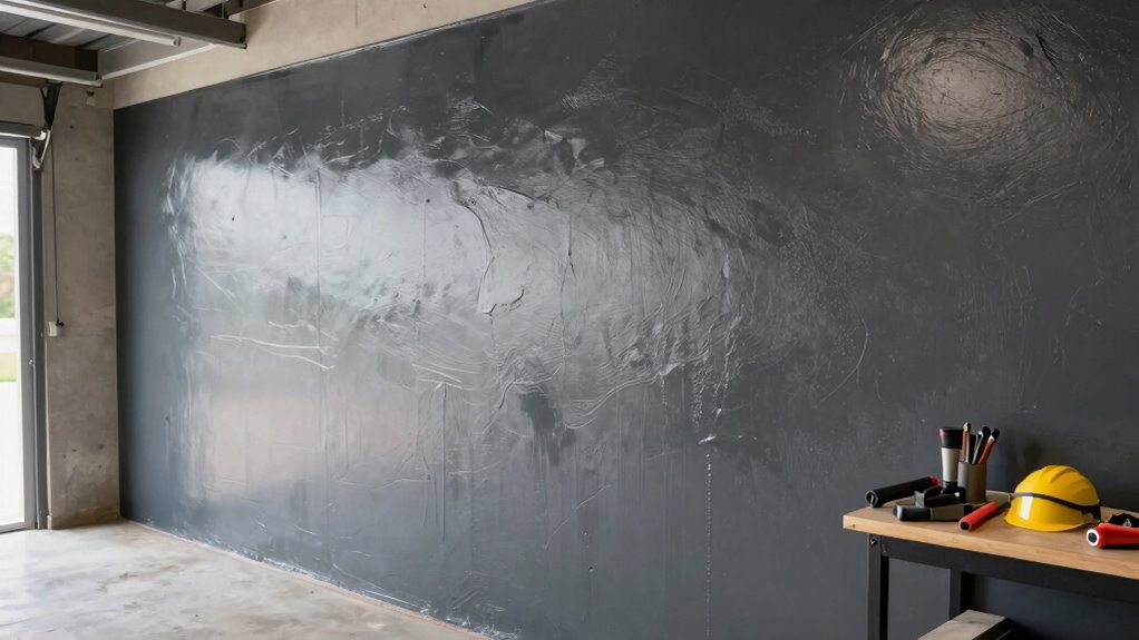 durable maintained garage walls