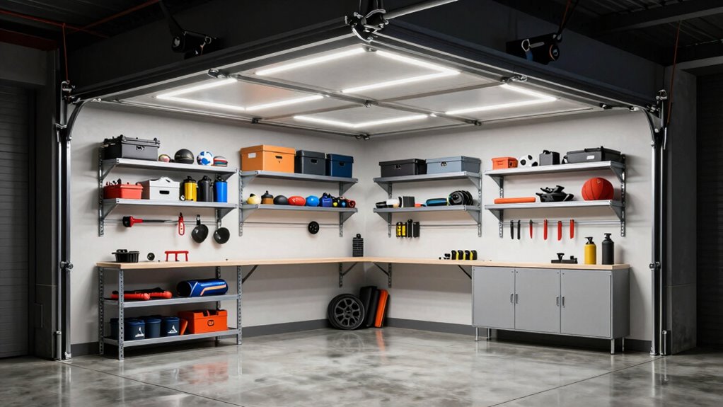 durable space efficient garage organization