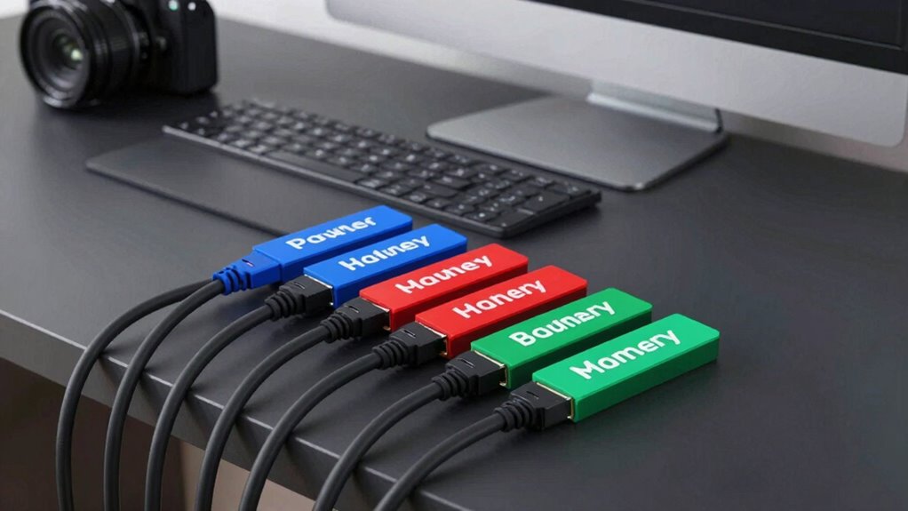 durable visible cable labels
