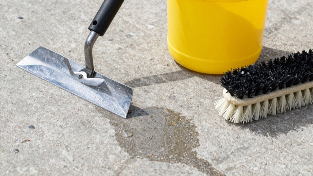 eco friendly oil stain removal tools