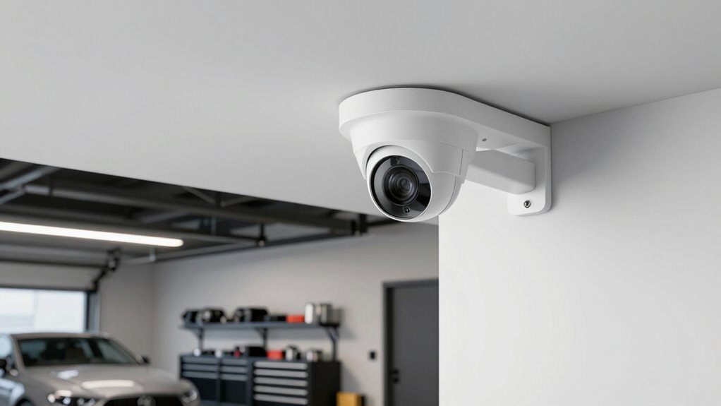 effective garage camera placement