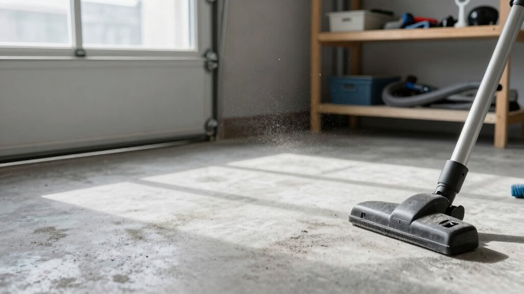 effective garage dust management