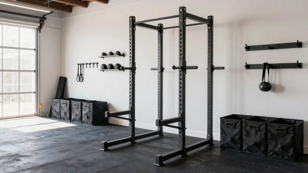 effective garage gym organization
