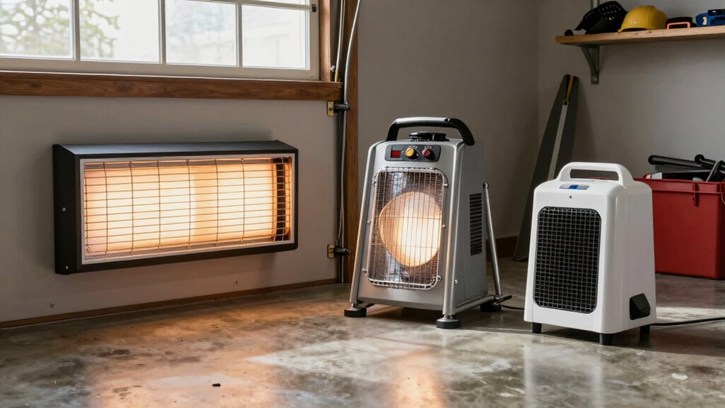 efficient affordable garage heating