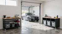 efficient garage work layout