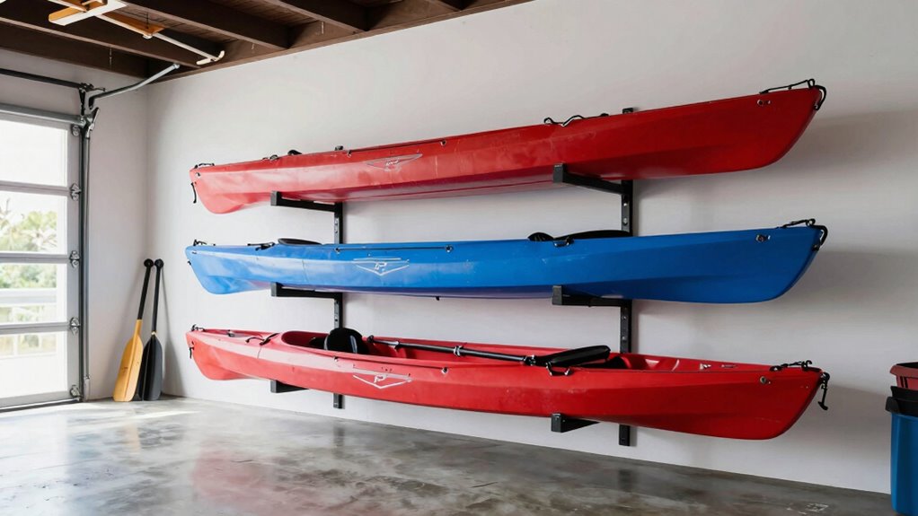 efficient kayak storage solutions