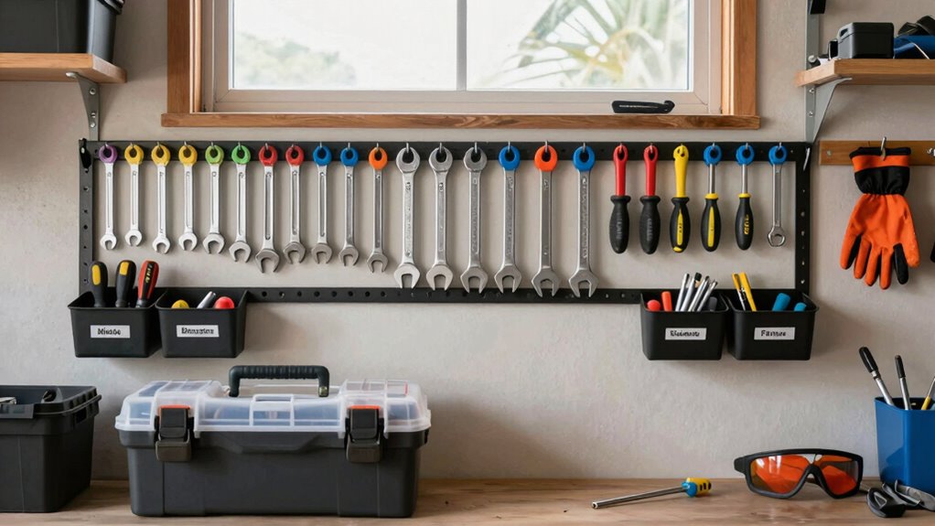 efficient organized tool storage