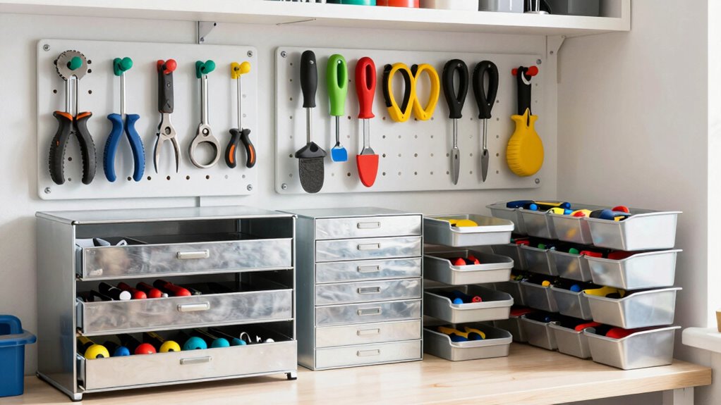 efficient organized tool storage