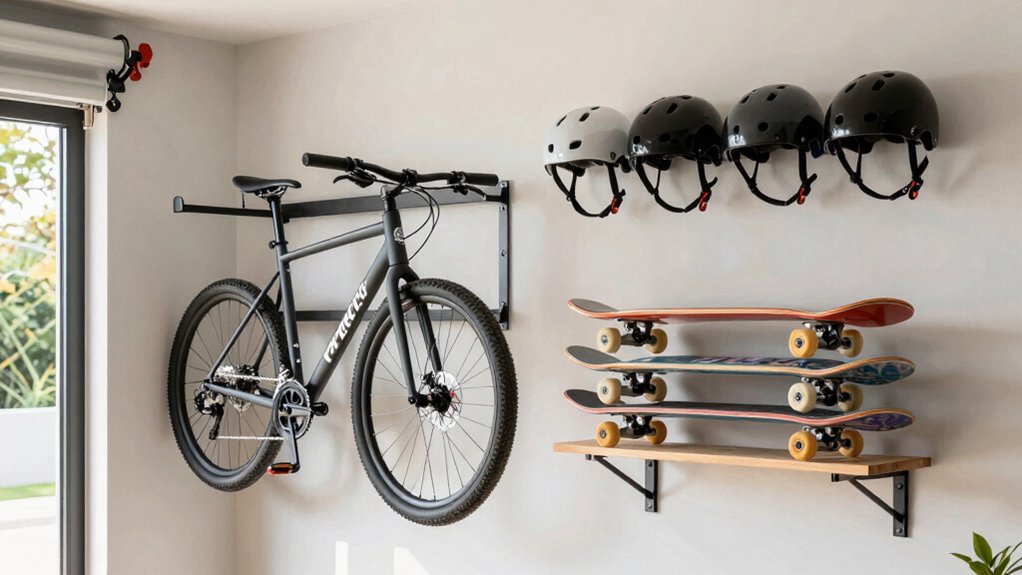 efficient secure bike storage