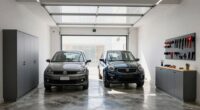 efficient two car garage design