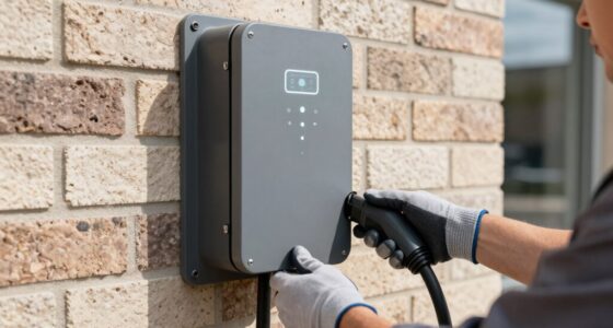 electric vehicle charging setup